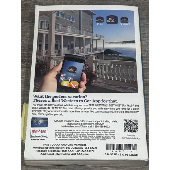 AAA Arkansas Kansas Missouri Oklahoma Travel Guide Road Map Tourbook 2013 - Picture 4 of 5